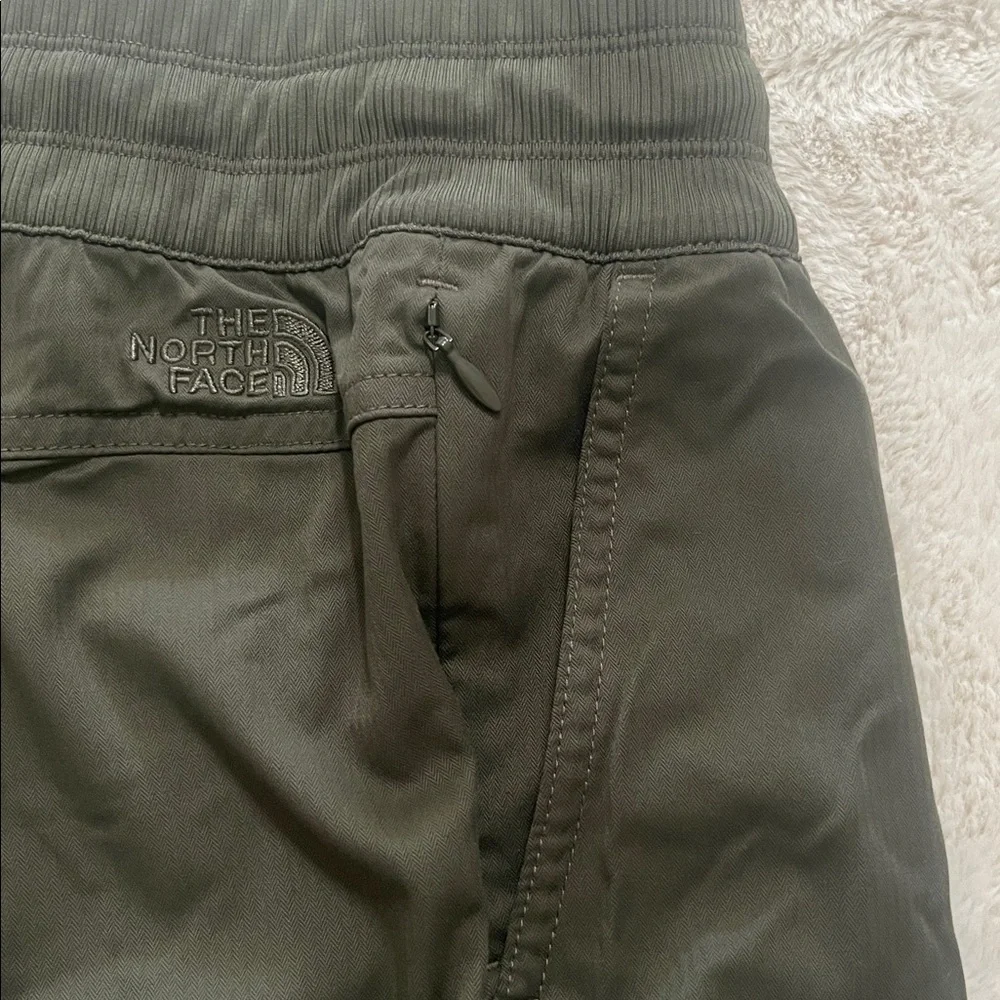 The North Face womens Dark Green Athletic Shorts